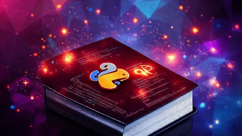 Portada educativa de comparación en Python
